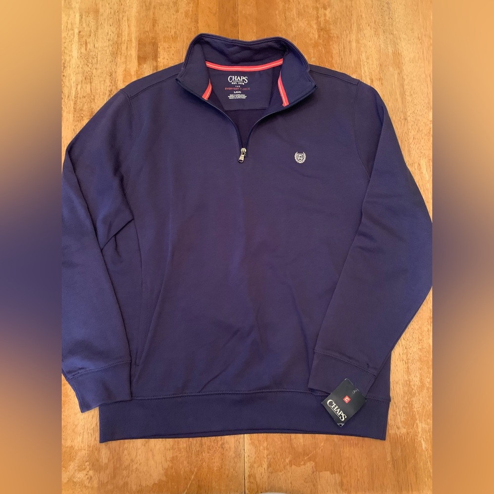 Chaps Deep purple pullover